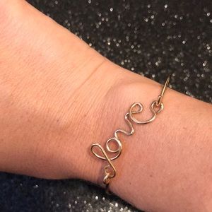 🛍Love gold costume bangle bracelet